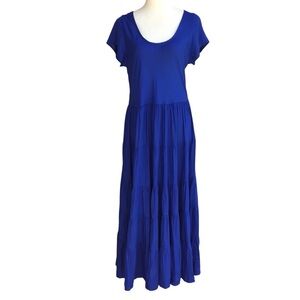Soft Surroundings Royal Blue Maxi Dress